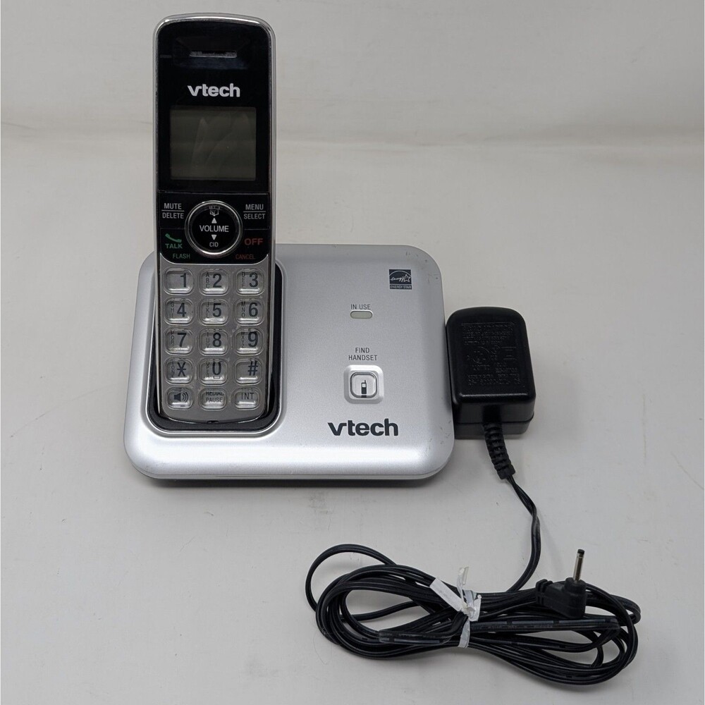 VTECH Cordless Phone Model CS6419-2 DECT 6.0 Caller ID Call Waiting Tested